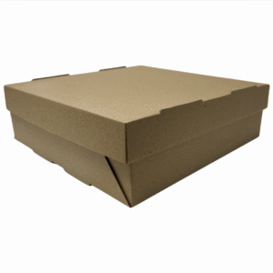 caja base y tapa 30x30x10 en microcorrugado